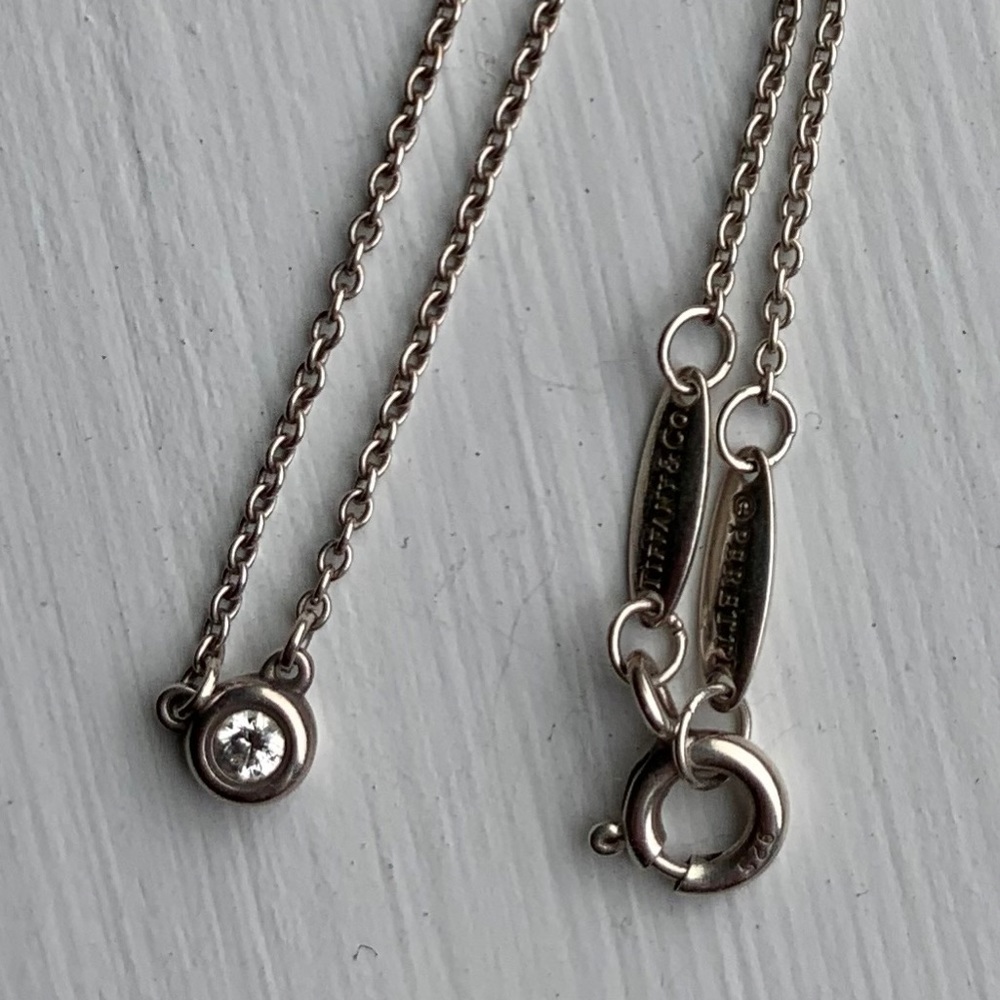 Elsa Peretti Diamonds by the Yard Diamond Necklace